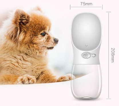 Leak-Proof Portable Dog & Cat Water Bottle – Outdoor Travel Drinking Cup null
