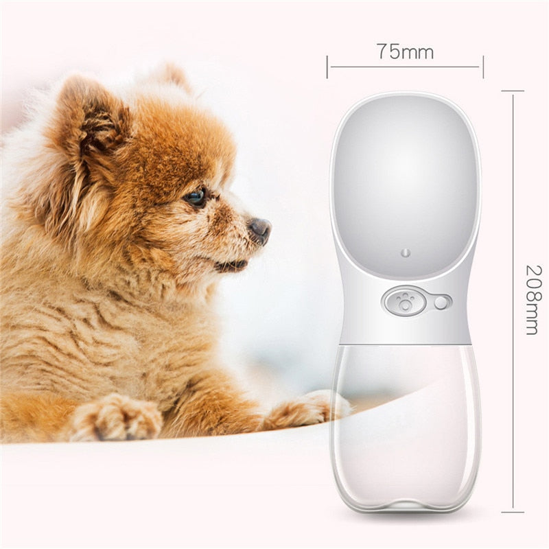 Leak-Proof Portable Dog & Cat Water Bottle – Outdoor Travel Drinking Cup null