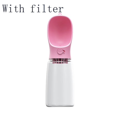 Leak-Proof Portable Dog & Cat Water Bottle – Outdoor Travel Drinking Cup null