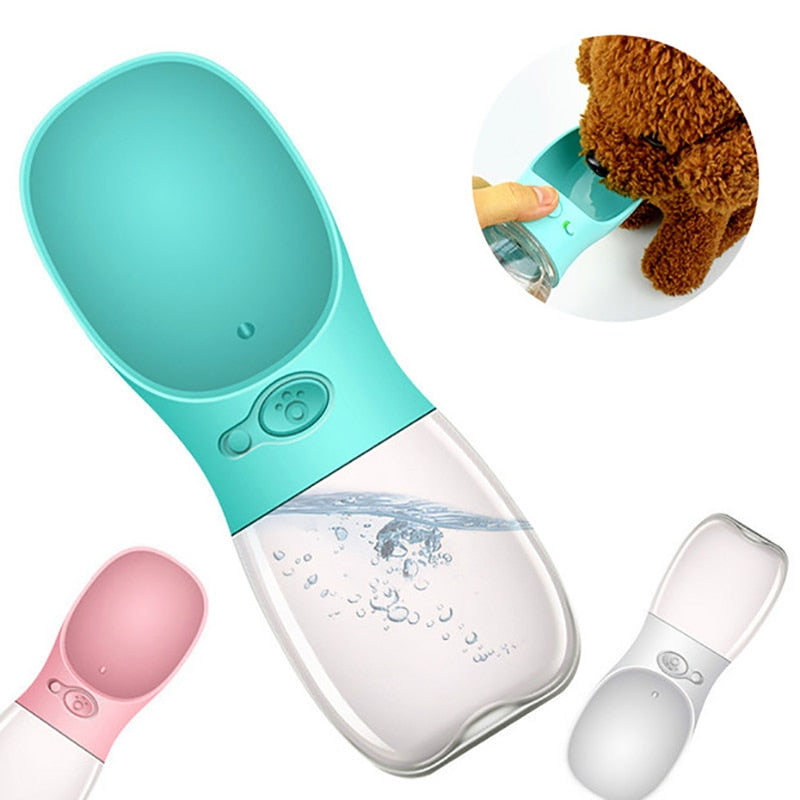 Leak-Proof Portable Dog & Cat Water Bottle – Outdoor Travel Drinking Cup null