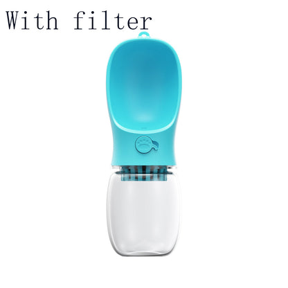 Leak-Proof Portable Dog & Cat Water Bottle – Outdoor Travel Drinking Cup null