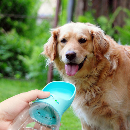 Leak-Proof Portable Dog & Cat Water Bottle – Outdoor Travel Drinking Cup null